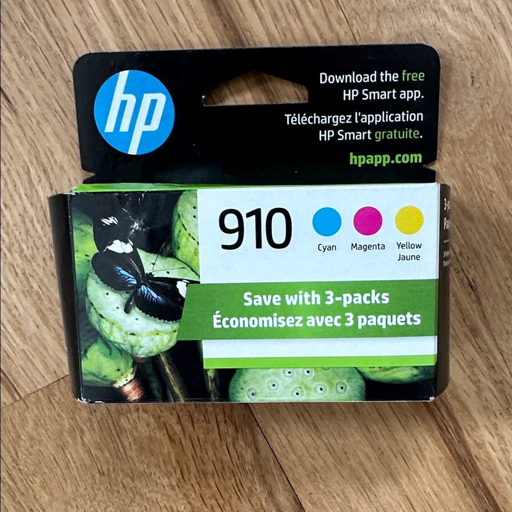 HP 910 Tri-Color Ink Pack- new never opened